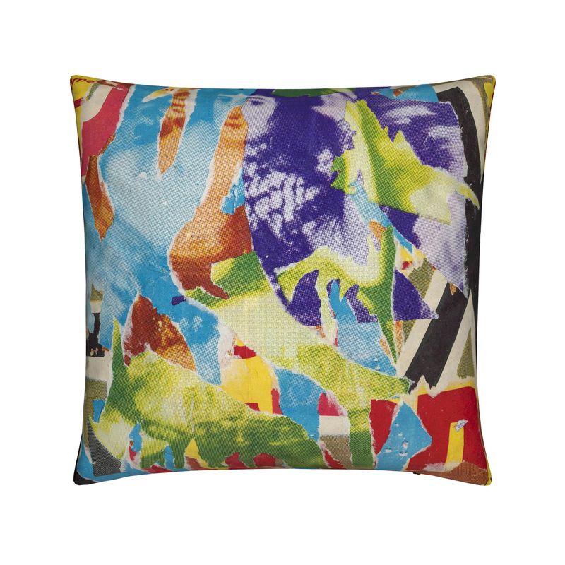 Woman, repeated artwork cushion