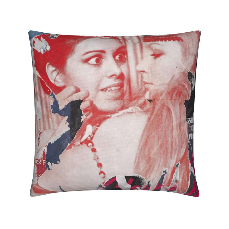 Butterfly artwork cushion