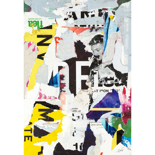 London, Found Number 1 Limited Edition Print