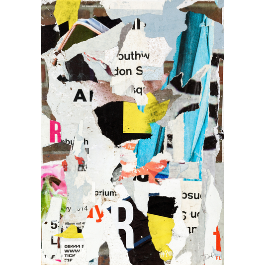 London, Found Number 2 Limited Edition Print